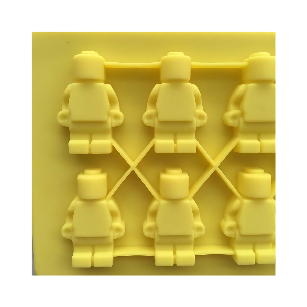 Molde de Silicona Muñeco de Lego