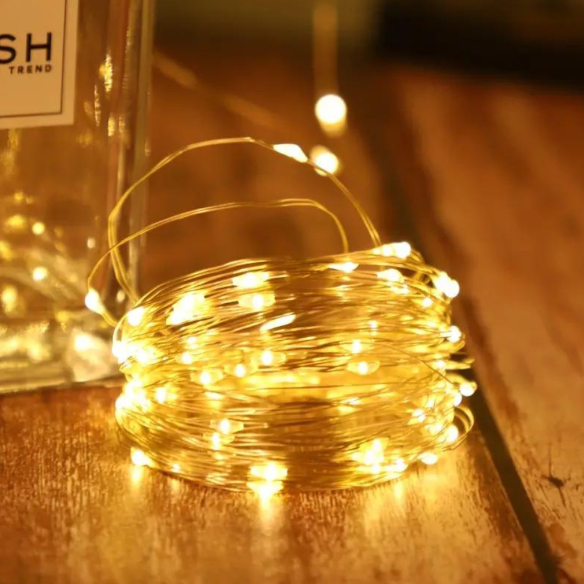 Cadena de Alambre de Cobre LED