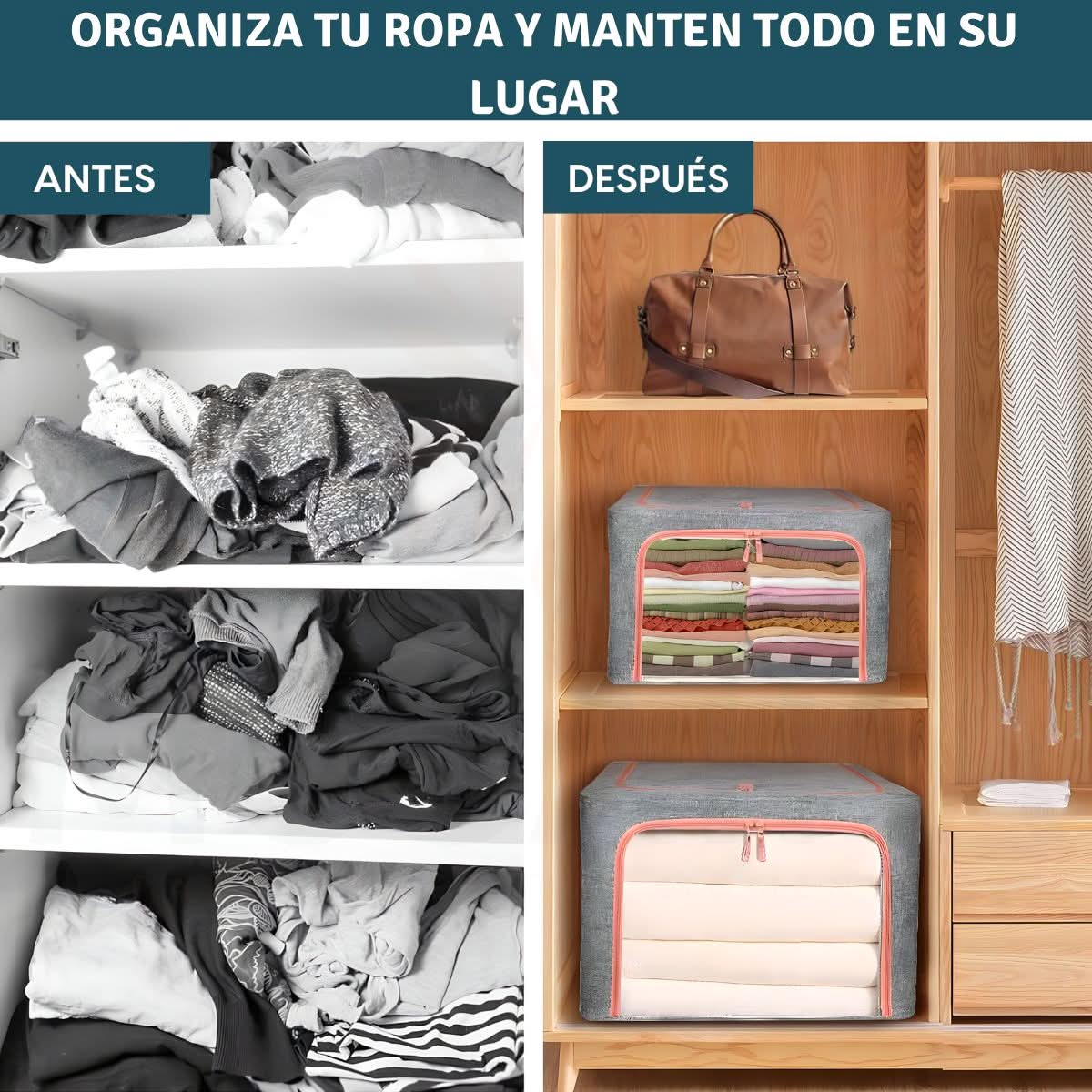 Caja de Almacenamiento de Lino – 24 Libras