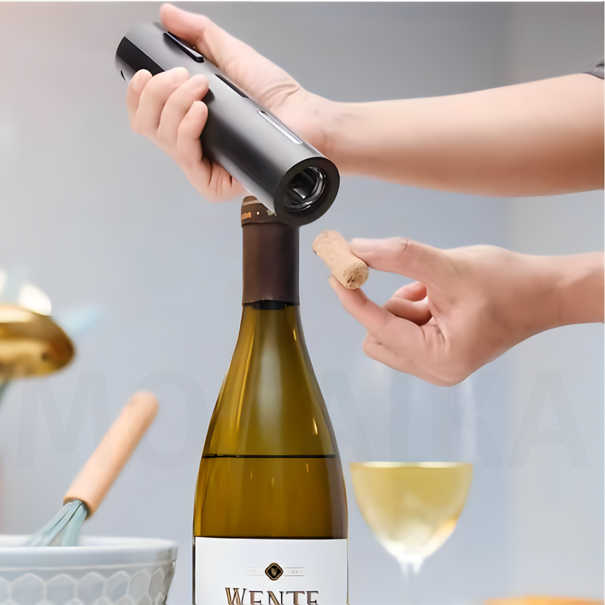 Sacacorchos Eléctrico Automático para Botellas de Vino