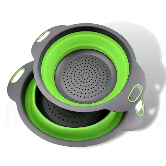 Colador Plegable Verde