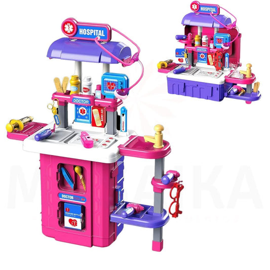 Maleta Juguete 2 en 1 – Enfermería para Niñas