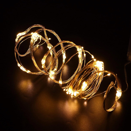 Cadena de Alambre de Cobre LED