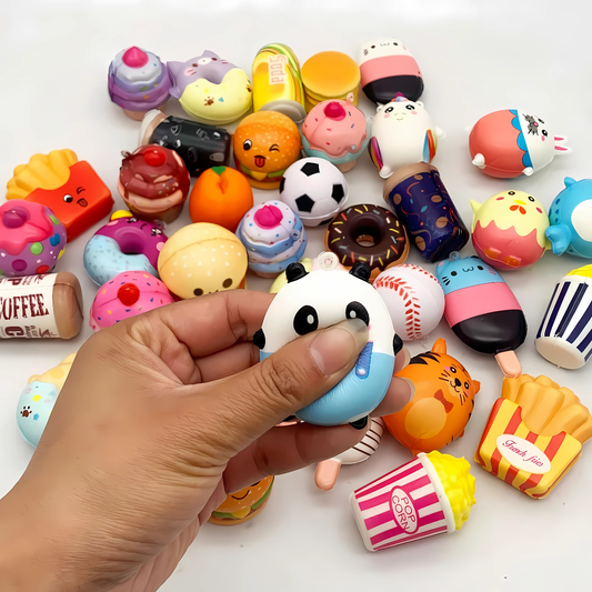 Paquete de Juguetes Esponjosos Kawaii
