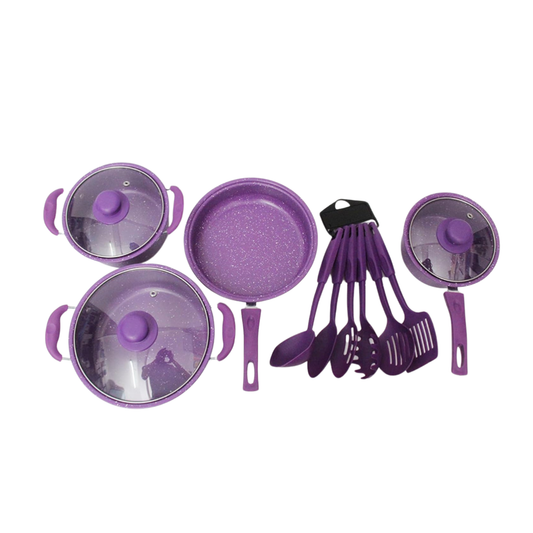 Set de cocina con ollas 14 piezas