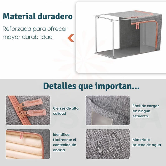 Caja de Almacenamiento de Lino – 24 Libras