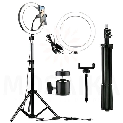 Aro de Luz LED 45 cm Trípode 2.1 M