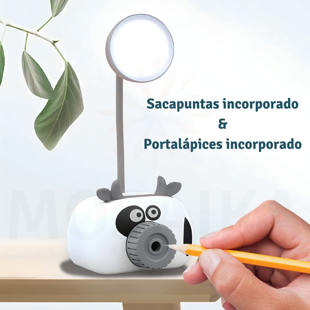 Lámpara Escritorio con Sacapuntas
