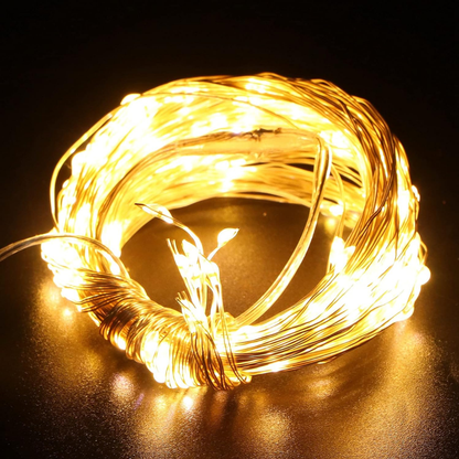 Cadena de Alambre de Cobre LED