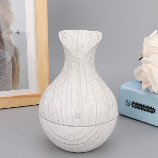 Humidificadora Madera Estilo Blanqueado