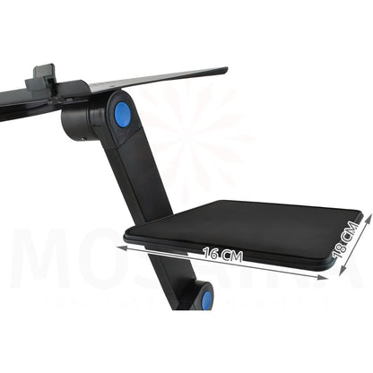 Mesa Portátil de Metal para Laptop – Ajustable y Duradera