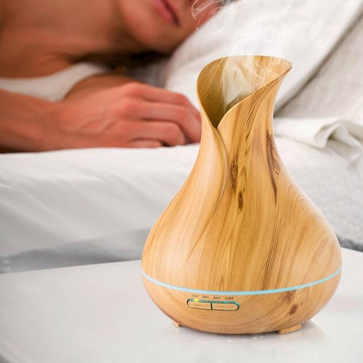 Humidificadora estilo madera clásico