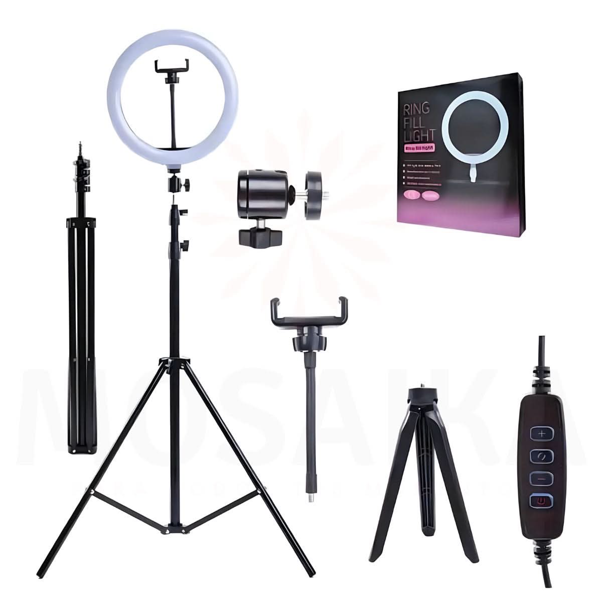 Aro de Luz LED 45 cm Trípode 2.1 M
