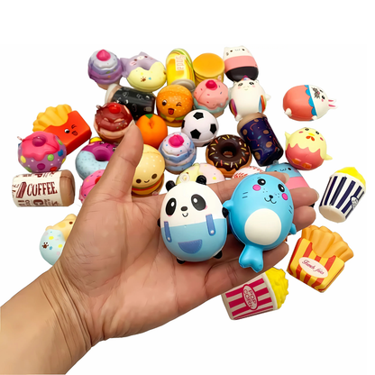Paquete de Juguetes Esponjosos Kawaii