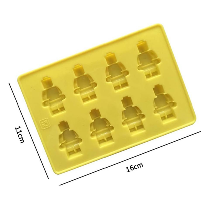 Molde de Silicona Muñeco de Lego