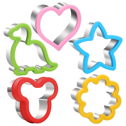 Tiernos Cortadores de Galletas de 5 PCS