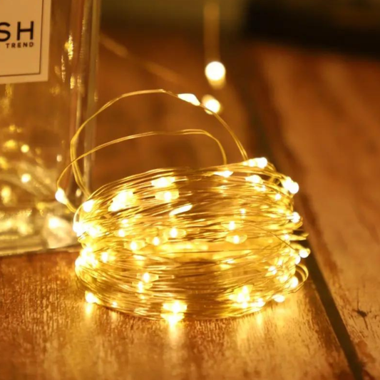 Cadena de Alambre de Cobre LED