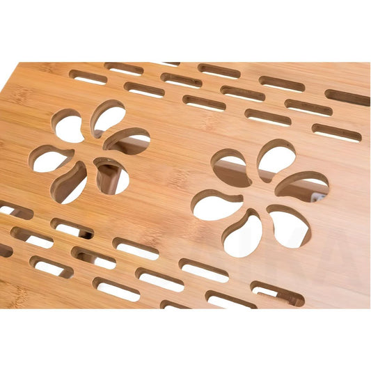 Mesa Portátil de Madera para Notebook – Compacta y Resistente
