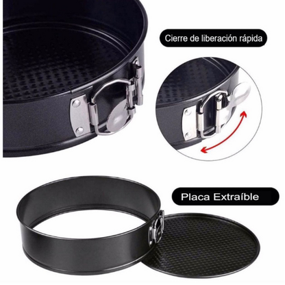 Moldes para Pasteles 3 en 1 Antiadherentes