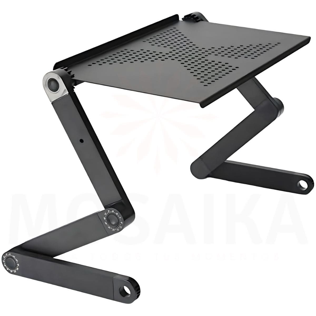 Mesa Portátil de Metal para Laptop – Ajustable y Duradera