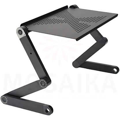 Mesa Portátil de Metal para Laptop – Ajustable y Duradera