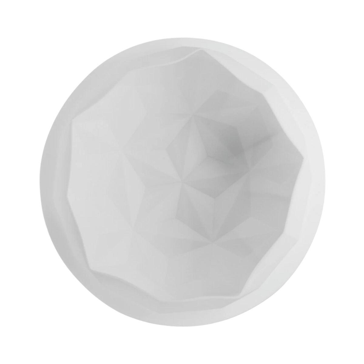Molde Silicona Semi-Domo Diamante