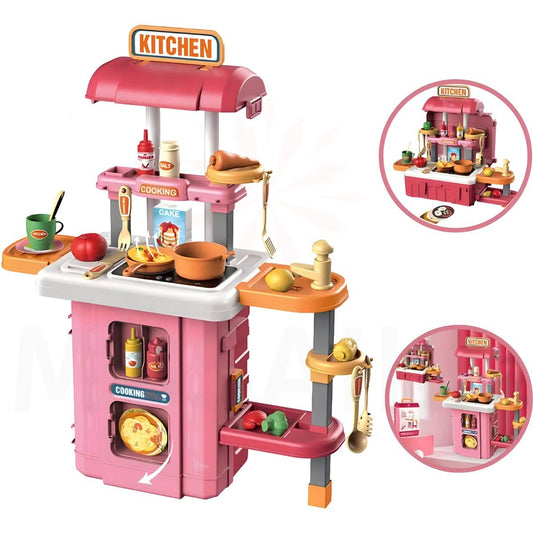 Maleta Juguete 2 en 1 – Cocina Móvil