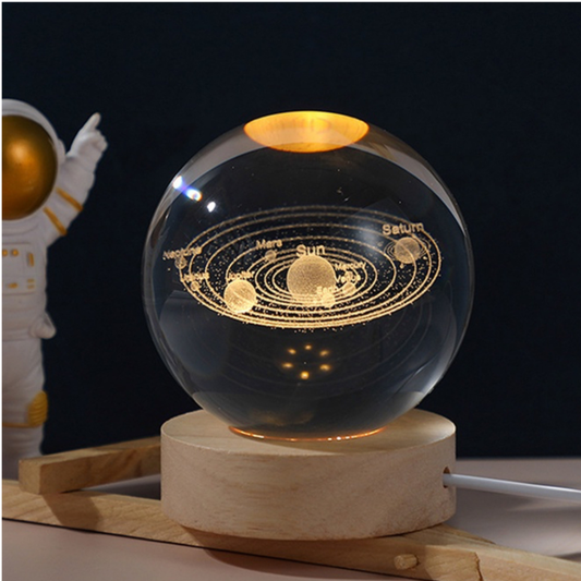 Lampara Nocturna 3D Sistema Solar