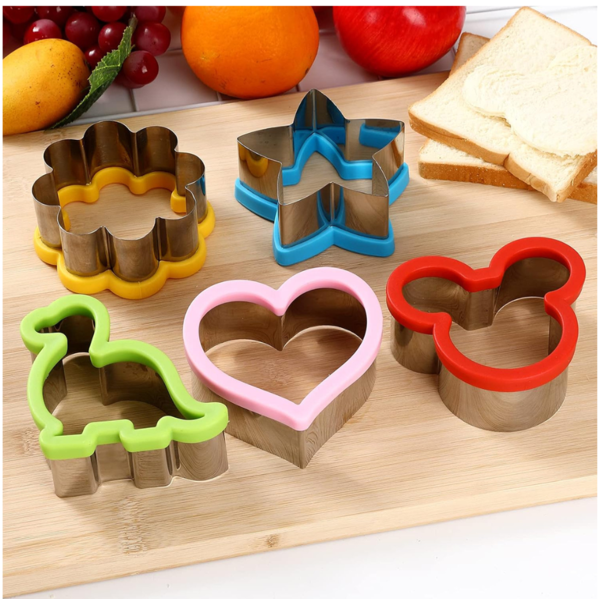 Tiernos Cortadores de Galletas de 5 PCS