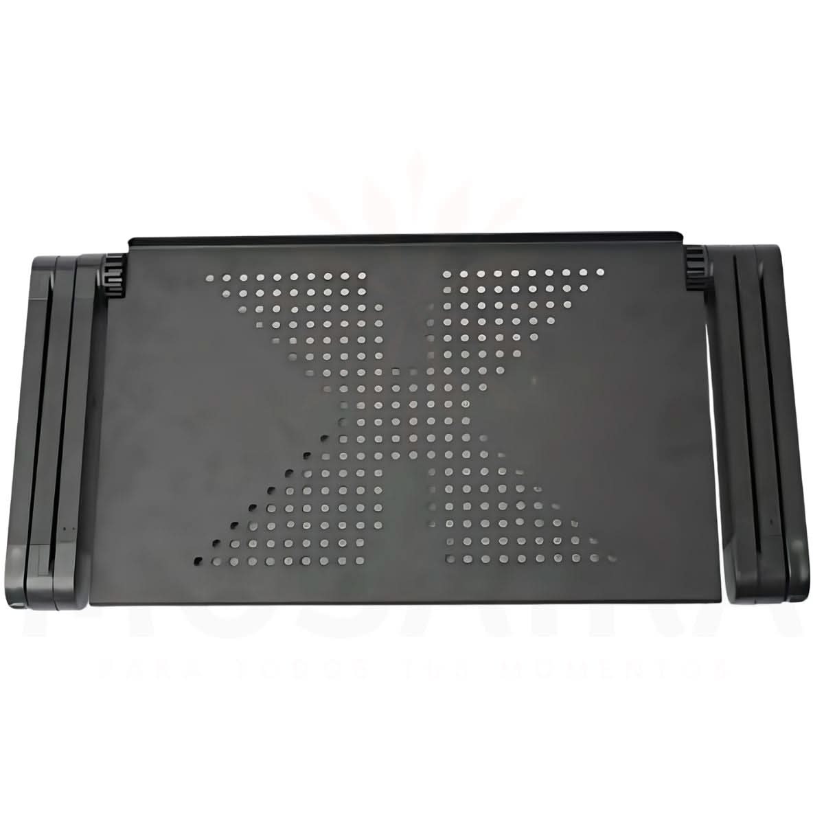 Mesa Portátil de Metal para Laptop – Ajustable y Duradera