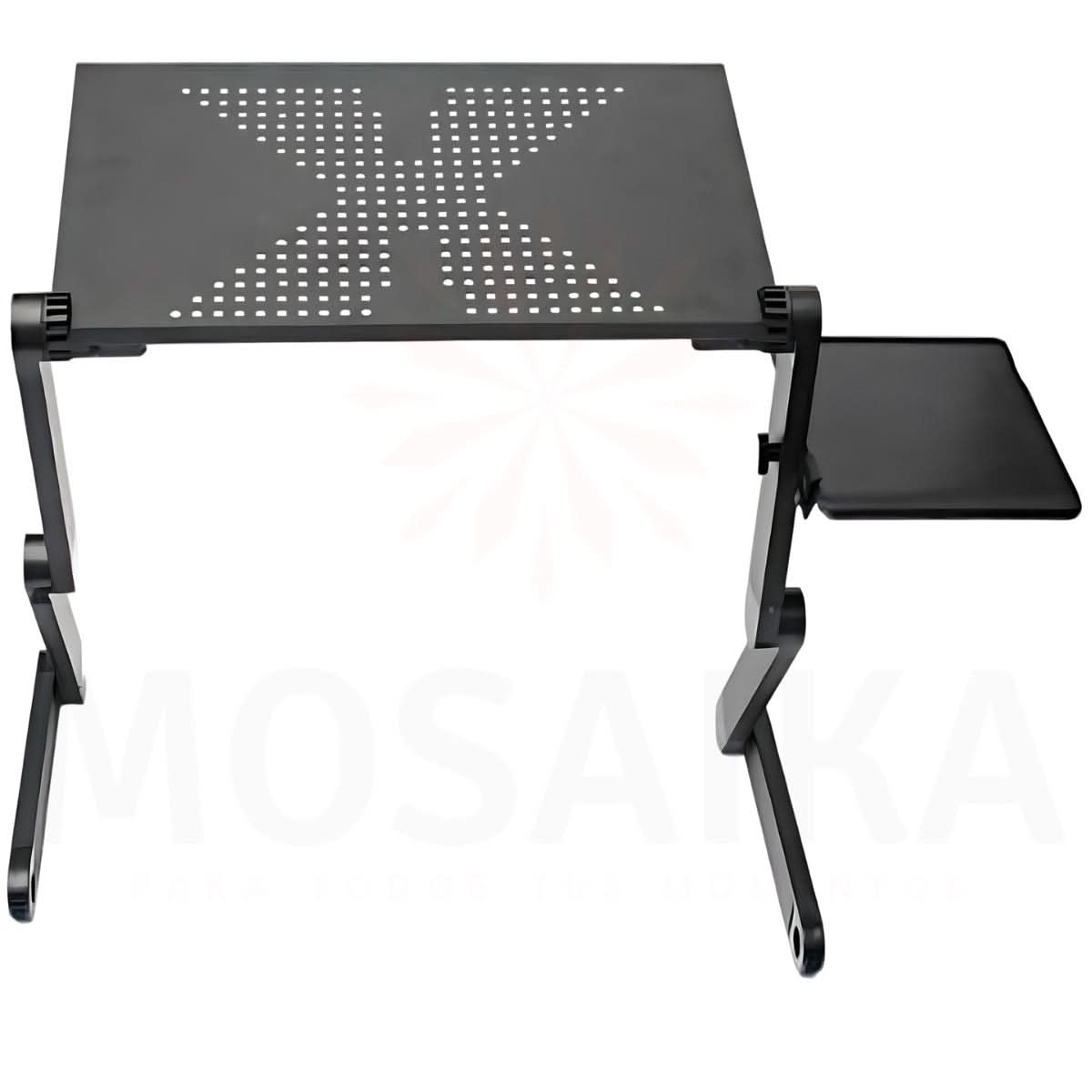 Mesa Portátil de Metal para Laptop – Ajustable y Duradera