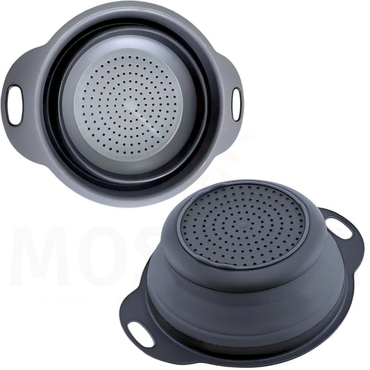 Colador Plegable Negro