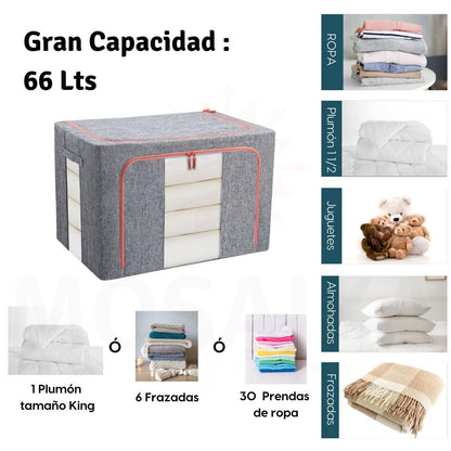 Caja de Almacenamiento de Lino – 66 Libras